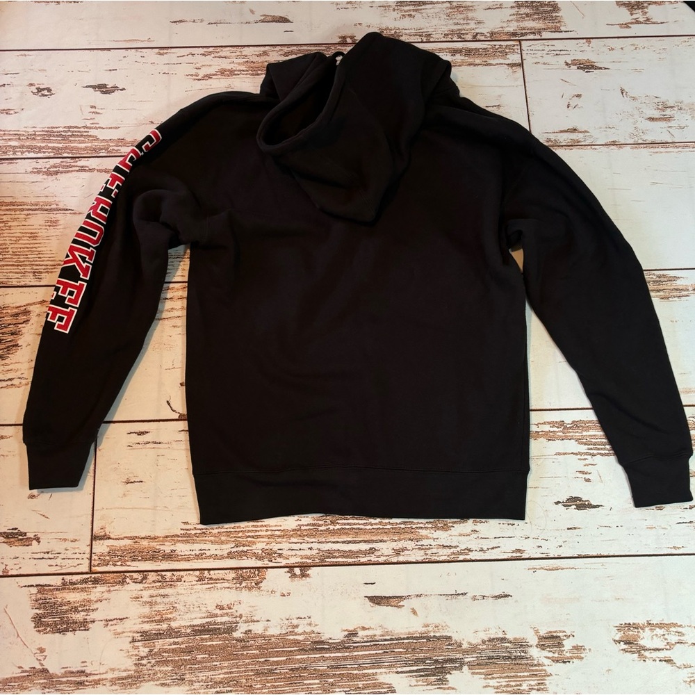 Unisex Black WSOP Harrah’s Cherokee Poker Zip-up Hoodie Sweatshirt Size Small - Picture 2 of 8